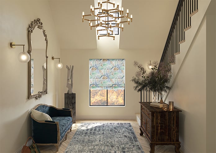 Los Angeles Velvet, Eden - Motorised Roman Blind - Image 8